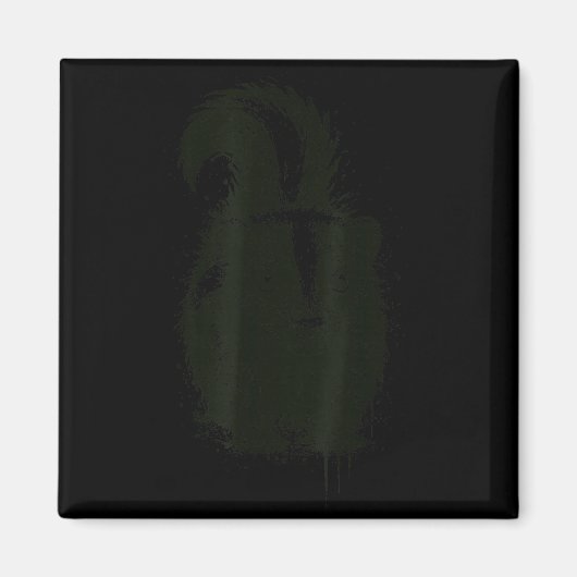 Aimant Skunk Ink Art Nge Aesthetic Pest Forest Animal Rtr (Devant)