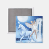 Aimant Sky Féerie Aspar et Unicorn (Recto/Verso)