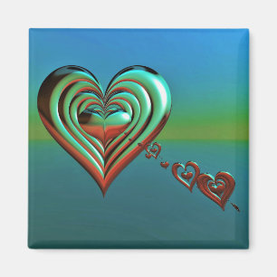 Aimant Sky High Hearts