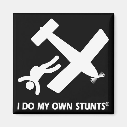 Aimant Skydiving My own Stunts (Devant)