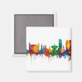 Aimant Skyline Bratislava Slovaquie (Recto/Verso)