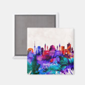 Aimant Skyline de Baghdad (Recto/Verso)