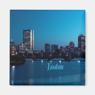 Aimant Skyline de Boston Massachusetts City