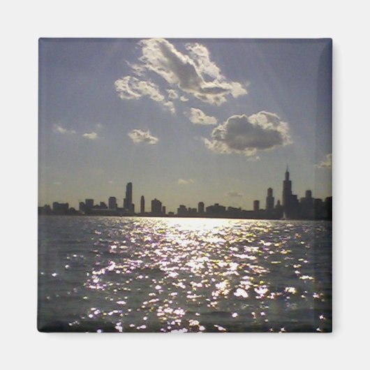 Aimant Skyline de Chicago (Devant)