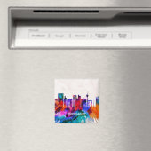 Aimant Skyline de Dusseldorf (In Situ (Lave-vaisselle))