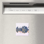 Aimant Skyline de Genève (In Situ (Lave-vaisselle))