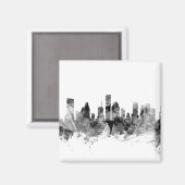 Aimant Skyline de Houston (Recto/Verso)