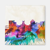 Aimant Skyline de Iowa (Devant)