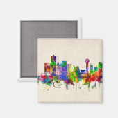 Aimant Skyline de Knoxville (Recto/Verso)