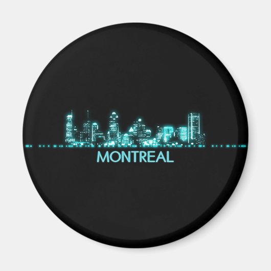 Aimant Skyline de Montréal (Devant)