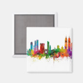 Aimant Skyline de Mumbai India Bombay (Recto/Verso)