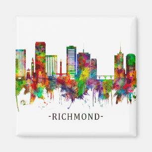 Aimant Skyline de Richmond