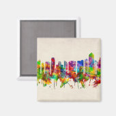 Aimant Skyline de San Diego en Californie (Recto/Verso)