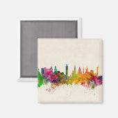 Aimant Skyline écossaise de Glasgow (Recto/Verso)