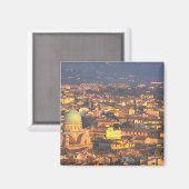 Aimant Skyline Florence Italie (Recto/Verso)
