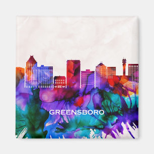 Aimant Skyline Greensboro