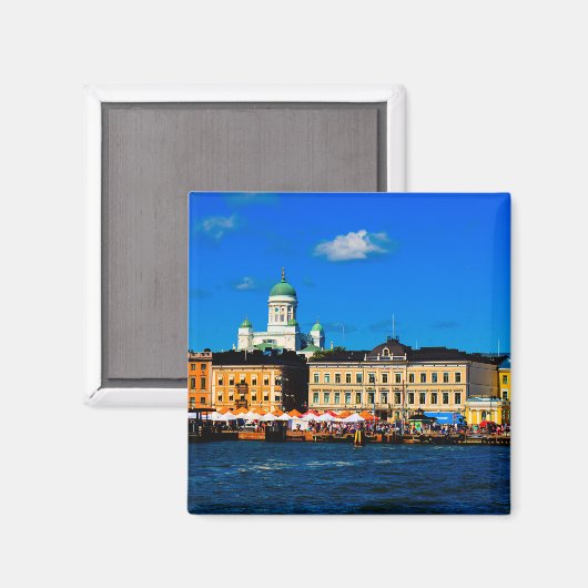 Aimant Skyline Helsinki (Recto/Verso)