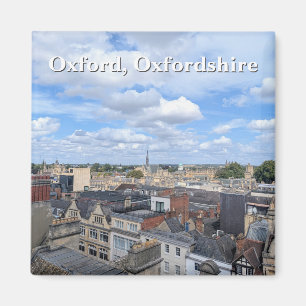 Aimant Skyline historique d'Oxford à Oxfordshire, Royaume