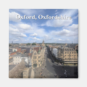 Aimant Skyline historique d'Oxford à Oxfordshire, Royaume
