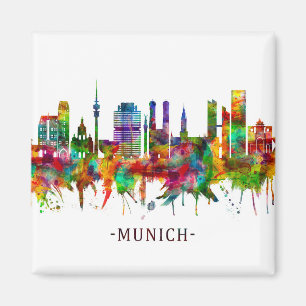 Aimant Skyline Munich-Allemagne