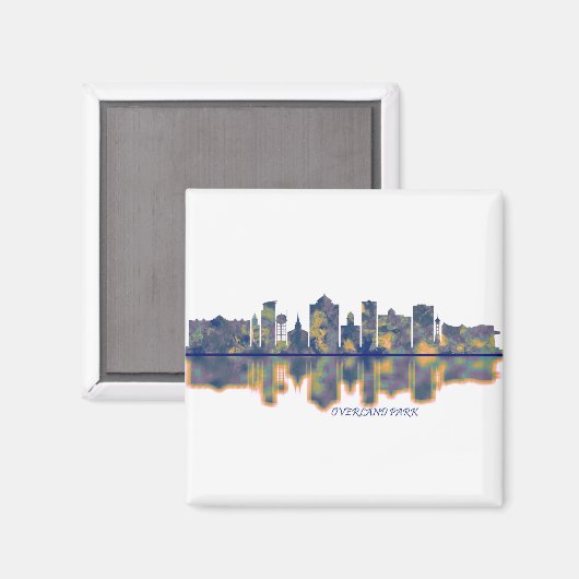 Aimant Skyline Overland Park (Recto/Verso)