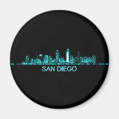 Aimant Skyline San Diego (Devant)