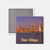 Aimant Skyline San Diego (Recto/Verso)