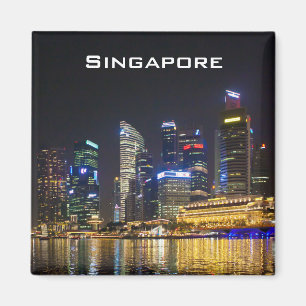 Aimant Skyline Singapour pittoresque