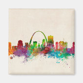 Aimant Skyline St Louis Missouri (Devant)