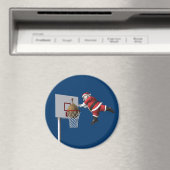 Aimant Slam Dunk Santa Claus (In Situ (Lave-vaisselle))