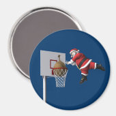 Aimant Slam Dunk Santa Claus (Recto/Verso)