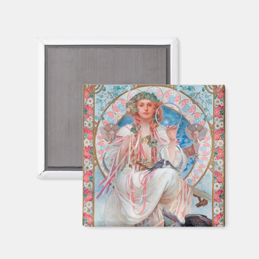 Aimant Slavia, Mucha (Recto/Verso)