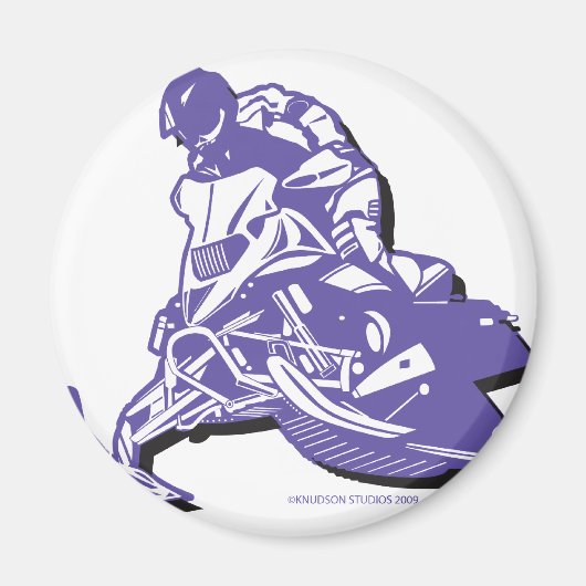 Aimant SLEDDER-Purp (Devant)