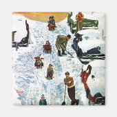 Aimant Sledding and Digging Out (Devant)