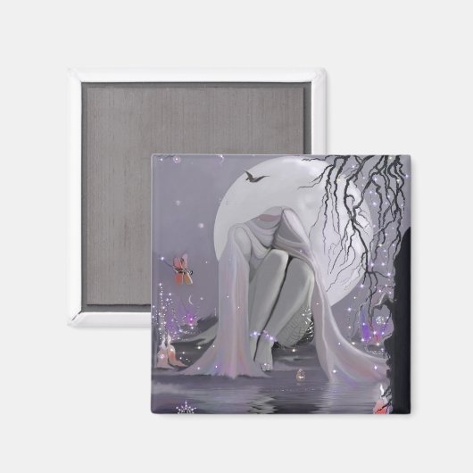 Aimant Sleeper clair de lune (Recto/Verso)