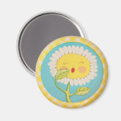 Aimant Sleepy Daisy (Recto/Verso)