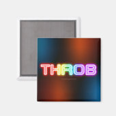 Aimant SlipperyJoe's gorge arc-en-ciel dégradé épais ca (Recto/Verso)