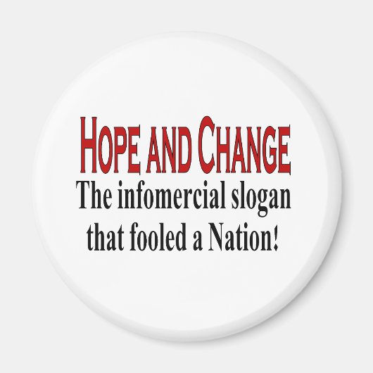 Aimant slogan commercial (Devant)