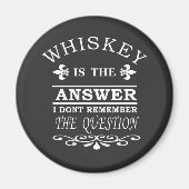 Aimant slogan de whisky (Devant)