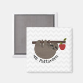 Aimant Sloth Apple Tree Chevron (Recto/Verso)