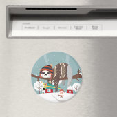 Aimant Sloth Christmas (In Situ (Lave-vaisselle))