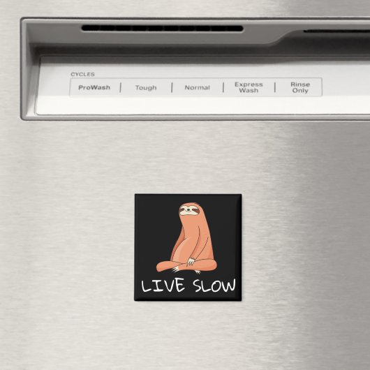 Aimant Sloth Live Lent (In Situ (Lave-vaisselle))