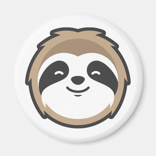 Aimant Sloth Mascot (Devant)