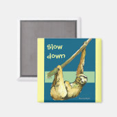 Aimant Sloth - Ralentir (Recto/Verso)