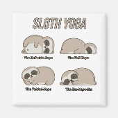 Aimant Sloth Yoga (Devant)