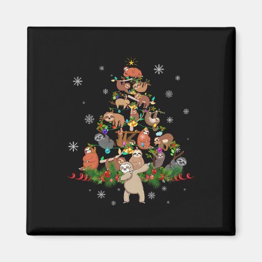 Aimant Slots Noël Arbre Lumières Fun Parfums Noël Cadeau (Devant)