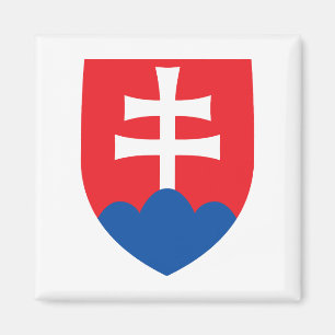 Aimant slovaquie pays blason armoiries symbole emblème cr