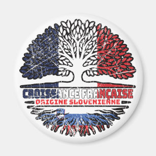 Aimant Slovénie slovène français France Racines de l'arb