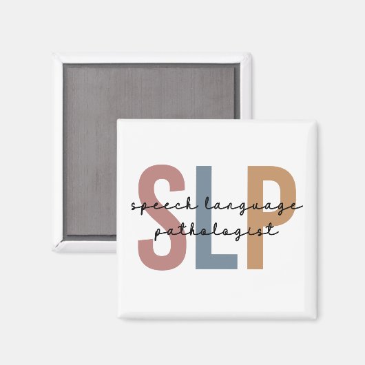 Aimant SLP - Langue Pathologiste Retro (Recto/Verso)