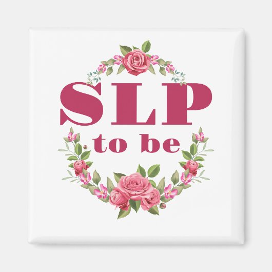 Aimant SLP sera un futur discours Pathologue (Devant)